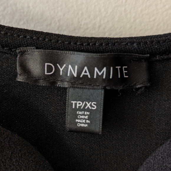 Black Crop Top - Picture 3 of 3